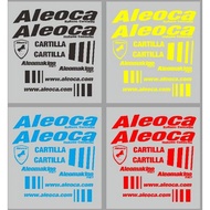 Cutting Sticker Bike Aleoca Cartilla