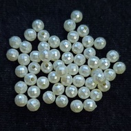 400 PCS 6MM PLASTIC PEARL DISCO BALL BEADS