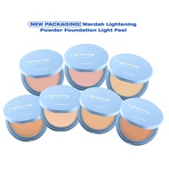 Wardah Lightening Powder Foundation Light Feel 12gr - Bedak Padat wardah spf 40