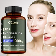 NAD Supplement, NAD Nicotinamide Riboside 900 Mg for Men and Women, Liposomal NAD+ Supplement with N
