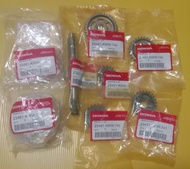 ชุดเฟืองเกียร์แท้HONDA เวฟ110iดรีม110i SUPER CUBใส่รุ่นปี2011-2020รวมชุด8ชิ้น