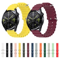 For Huawei Watch GT 6 5 4 3 2 GT2Pro GT2E GT3Pro GT5Pro GT6Pro Marine silicone strap sports strap