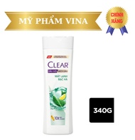 [HCM] Dầu Gội Đầu Clear Mát Lạnh Bạc Hà 340g