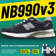 NEW BALANCE 990V3 NAVY M990NB3 (SIZE 36-45) SELAMAT BERBELANJA