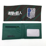 PU Wallet Anime Wallet Wings of Freedom Attack on Titan Wallet RTX8