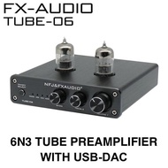 Promo FX-AUDIO Tube-06 Vacuum Pre-Amplifier HiFi Audio Tube 6N3 with USB-DAC Discount