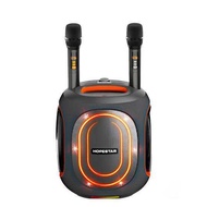 ใหม่ Hopestar Party600 ลำโพงบลูทูธ 300 วัตต์ พร้อมไมโครโฟนลอย 2 ตัว ไมโครโฟนปรับได้ ลำโพง 6 ตัว พร้อ