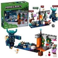 minecraft toy minecraft New Minecraft 21274 Battle of the Silent Guard Jet Black World Predator Chil
