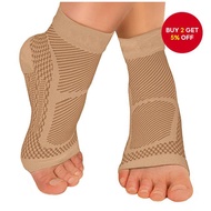 1 pair of ankle compression socks for plantar fasciitis, Achilles tendinitis, arch support, and foot