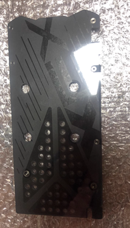 New Xunscape graphics card Black Wolf version backplane RX470DRX470 RX480 RX570 RX580 graphics card 