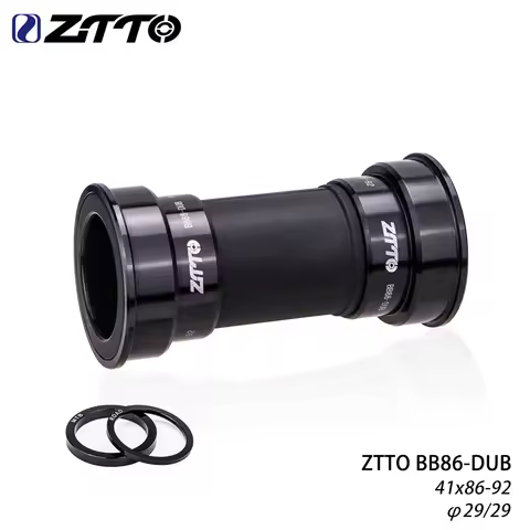 ZTTO BB86 To DUB BB Bicycle Bottom Brackets Press Fit BB92 86 Frame 29mm Crankset for Road Bike MTB 