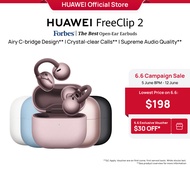 HUAWEI FreeClip 2 Earphone | Airy C-bridge Design | Crystal-clear Calls | Supreme Audio Quality