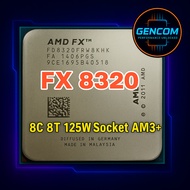 ซีพียู CPU AMD FX8320 3.5 GHz Turbo 4.0 GHz 125W (8คอ 8เทรด) ฟรีซิลิโคน1ซอง FX 8320 USED