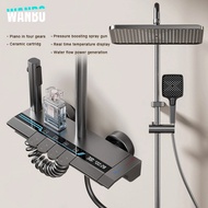 Water Plating Gray Shower Shower Set Atmosphere Light Shower Sprinkler Handheld Spray Pressurized No