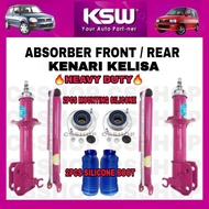 KSW PERODUA KENARI KELISA ABSORBER FRONT / REAR HEAVY DUTY TWIN VALVE SUSPENSION