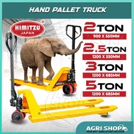 [Ready Stock] Hand Pallet Truck 2 & 2.5 Ton , 3 Ton  & 5 Ton Hydraulic Jack Trolley Forklift