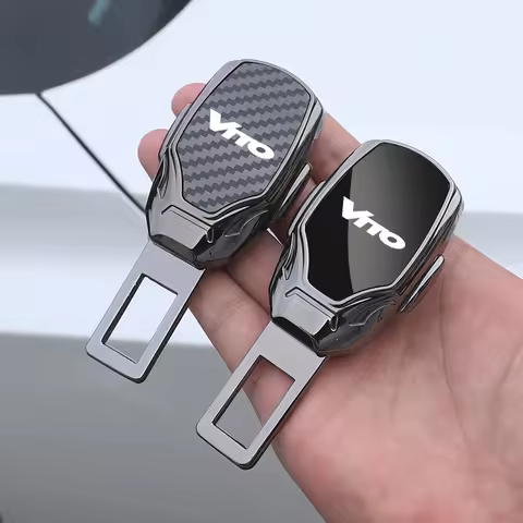 Car Seat Belt Metal Jewelry Seat Belt Accessory Extender for Mercedes Benz VITO