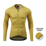 Men Cycling Jerseys Long Sleeves Fit Comfortable Sun-protective Road Bike MTB Jerseys Spring Autumn 