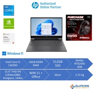 HP Victus 15-fa2724TX Silver,  fa2167TX Performance Blue (Intel Core I5-13420H/16GB DDR4 RAM/512GB S