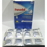 PANADOL SOLUBLE TABLET 500MG 4 tabkets X 1 (COLD &amp; FLU)