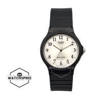 [Watchspree] Casio Classic Analog Black Resin Band Watch MQ24-7B3 MQ-24-7B3 [Kids]