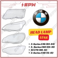 BMW Head Lamp Lens Head Light Cover Headlamp Headlight Transparent Clear Lens OEM 3-Series 5-Series 