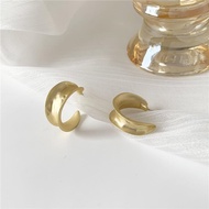 Curvy Gold S925 Earrings