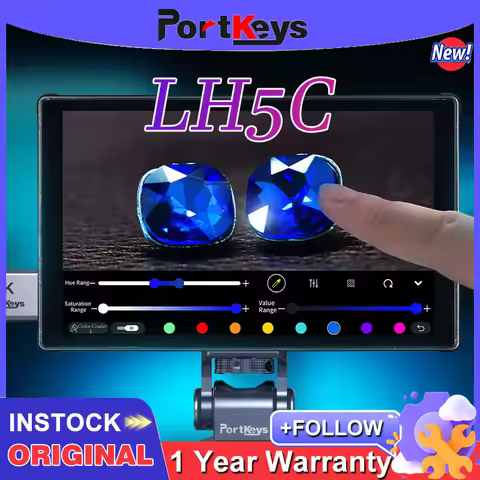 PortKeys LH5C Camera Monitor 800 Nits High Brightness 5.4 inch HD IPS Screen Director Monitor With10