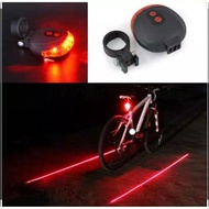 Bicycle Laser Led Tail Light - Laser Led Bicycle Tail Light