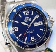only hk$950, 100% new orient Men's 'Mako II' Japanese Automatic Stainless Steel Diving Watch, Color:Silver-Toned (Model: FAA02002D9)手錶