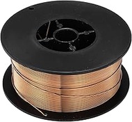 HARFINGTON Solid MIG Welding Wire ER70S-6 .039Inch 2 Pound Spool Low-Carbon Mild Steel MIG Wire with