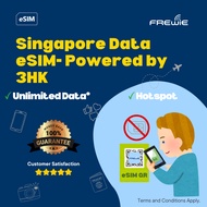Singapore eSIM 15GB - 30GB for 30 Days Data Roaming | QR Code via Email - By 3HK