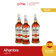 Alhambra Light Brandy 1L 2+1 Bundle