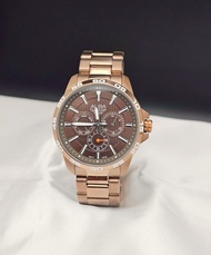 ALBA Japan รหัส AP6299X1 น้ำตาลเข้ม เครื่องญี่ปุ่น แสดงสัปดาห์ พรายน้ำ กันน้ำลึก100m ประกัน1ปี