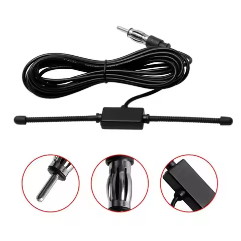 Car FM Antenna Car Dipole Antenna Boat Stereo AM FM Glass Antenna Radio Antenna Car Stereo Antenna A