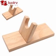 LUOLRV Hot Glue|Base, Wooden DIY Hot Glue Holder, Universal Hot Glue Support Stand