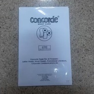 Concorde Paper F4 160gr (10 Sheets) Concorde Certificate Paper F4