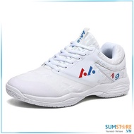 Giày Cầu Lông Nam Nữ Lefus L019 Màu Trắng - Giày Thể Thao Nhẹ Thoáng Khí Chống Trơn Trượt