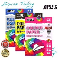 Aplus Colour Paper A4 80gsm - 30 Sheets (5 colour)