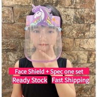 Kids FACE SHIELD High resolution Spec style high Quality