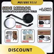Motorcycle SIDE MIRROR koza HONDA/YAMAHA TRICYCLE-TYPE TMX/OLD/525/666/BUMPER LONG Color BLK/CP