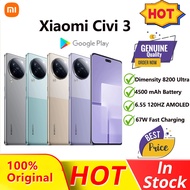 【Lowest Price】2023 Xiaomi Civi 3 Disney 100th Anniversary Limited Edition 5G Phone/Mediatek Dimensity 8200 Ultra Octa Core/6.55" 120Hz AMOLED Screen/Sony IMX800/Dual SIM /67W Fast Charging/Xiaomi Cellphone小米手机