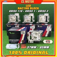 LEO BLOCK KRISS 110 57MM / 60MM / 63MM / 65MM LEO RACING BLOCK KRISS 1 KRISS 2 KRISS BLOK