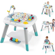 BABY JOY 6-in-1 Baby Activity Center, Baby Jumper & Interactive Play Table with 360° Rotating Seat, 
