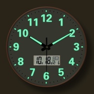jam dinding clock wall Jam bercahaya sederhana, jam radio automatik, jam dinding, ruang tamu, jam bi