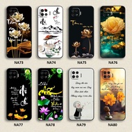 Oppo A73 / A73 4G / A93 / A93 4G case with calligraphy, simple peace of mind