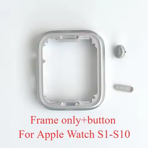Aluminum Middle Frame Bezel Housing For i Watch S3 S4 S5 S6 S7 S8 SE 40mm 44mm 38mm 42mm 41mm 45mm G