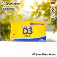 SUREVIT D3 1000 IU | 30 Caps Vitamin D3 Supplement