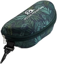 Outer Mountain Swim Goggle Case (Green Palm)