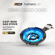Hulmers LPG Cast Iron Gas Stove (Auto) HM-S30A | Dapur Gas Besi Tuang LPG (Auto) HM-S30A